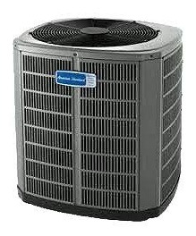 American Standard outdoor heat pump unit