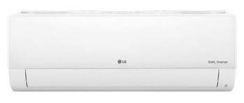 LG wall-mounted ductless mini split indoor unit